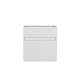 Mueble para Lavamanos Aydin Blanco 50.1x52cm Flotante Individual sin Lavamanos y con Un Cajón - MUEBLES PARA LAVAMANOS | Bylmo
