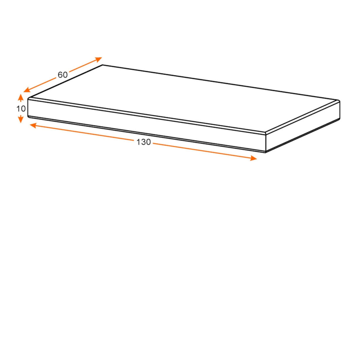 Cuna 3 en 1 Elsa Blanco 133x80cm con Cabecero y con Colchón Infantil - CAMAS | Bylmo