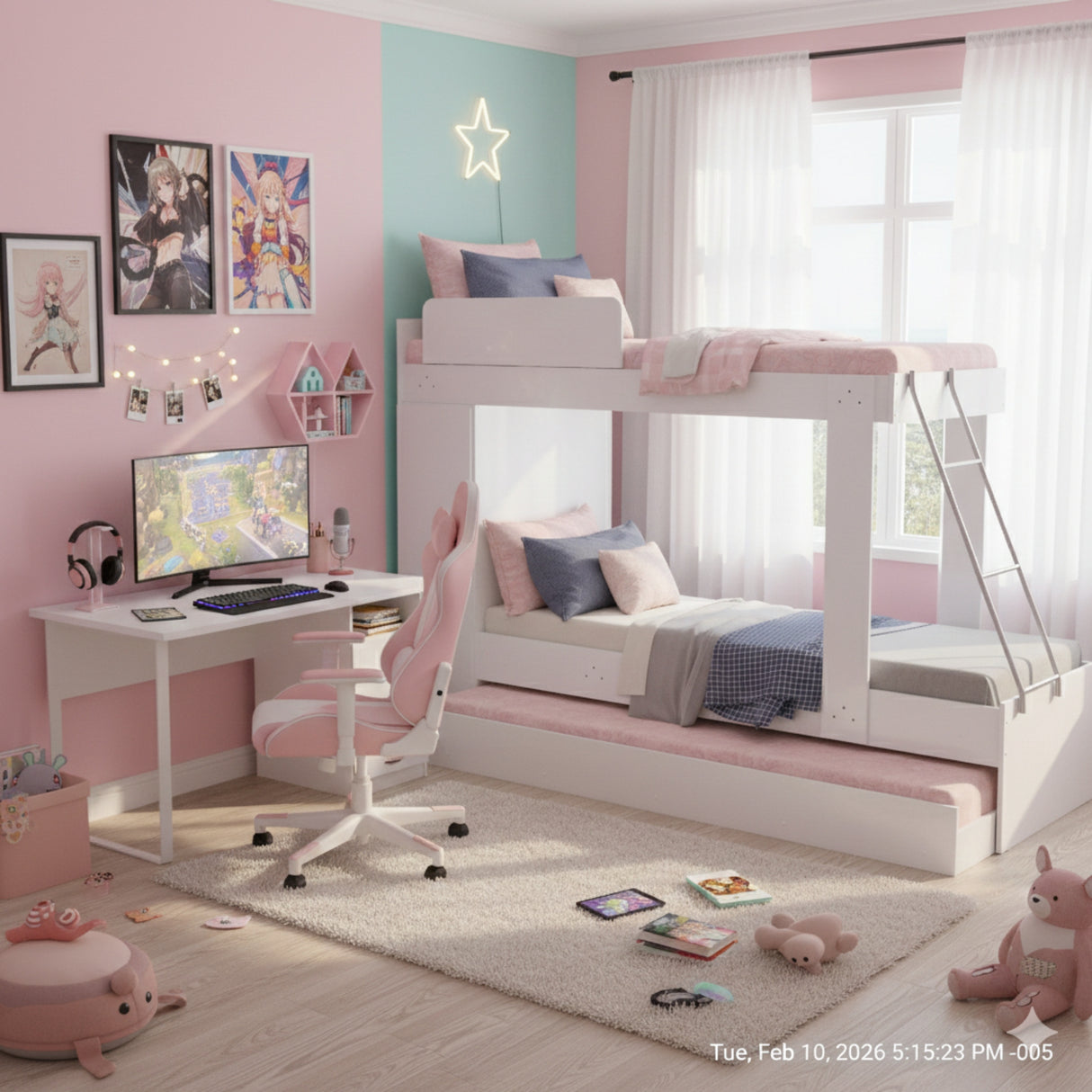 Camarote Blanco 85x165cm con Cabecero sin Colchón y con Almacenamiento - CAMAS | Bylmo