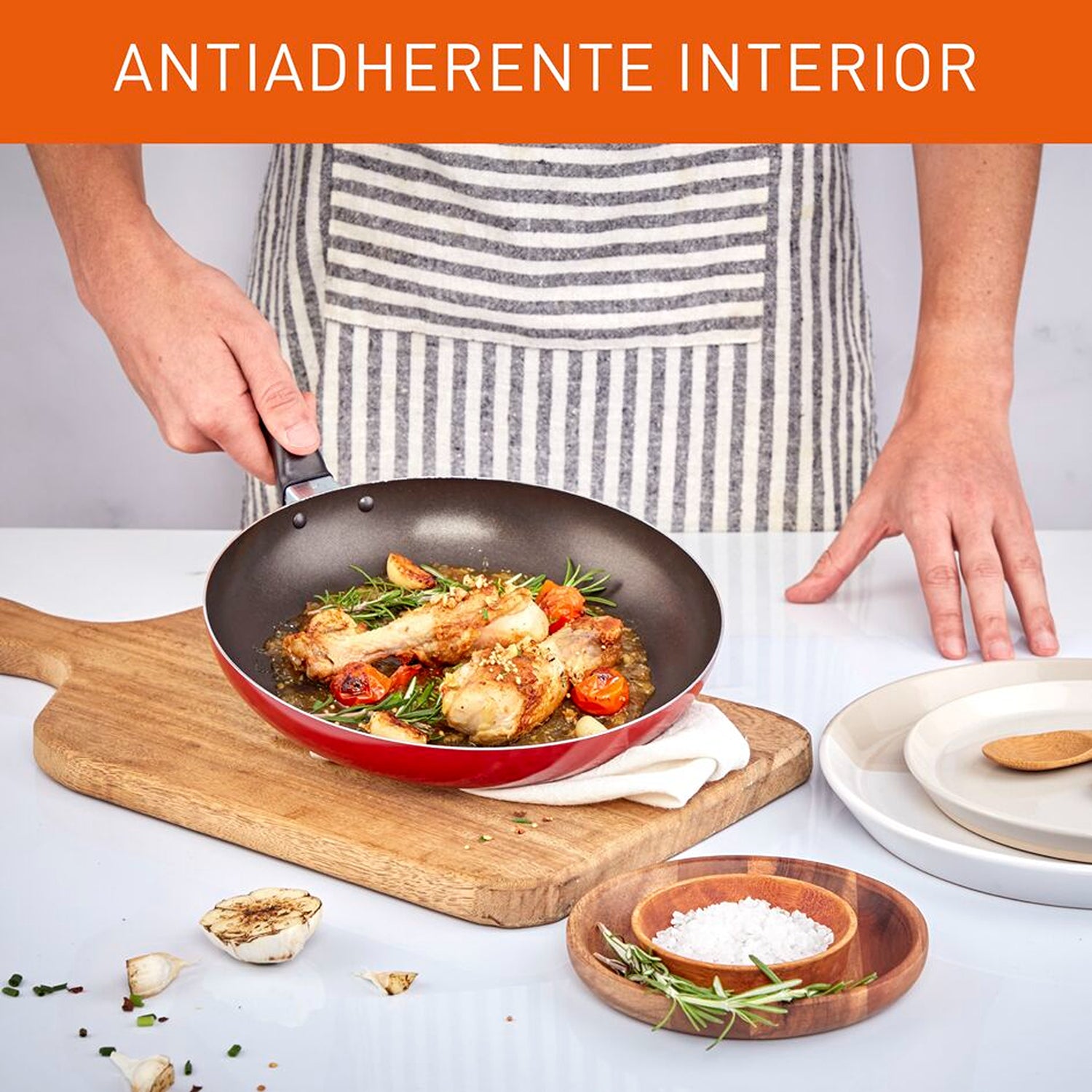 Batería de Cocina Imusa Colors Rojo 42x29.5cm de 11 Piezas Antiadherente - OLLAS Y SARTENES | Bylmo