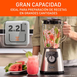 Licuadora Imusa Ultraforce Plateado 18x39cm de 2.2 Litros con 2 Velocidades - LICUADORAS Y PROCESADORES | Bylmo