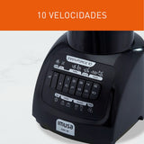 Licuadora Imusa Infiny Force Negro 17x41cm de 1.75 Litros con 10 Velocidades - LICUADORAS Y PROCESADORES | Bylmo