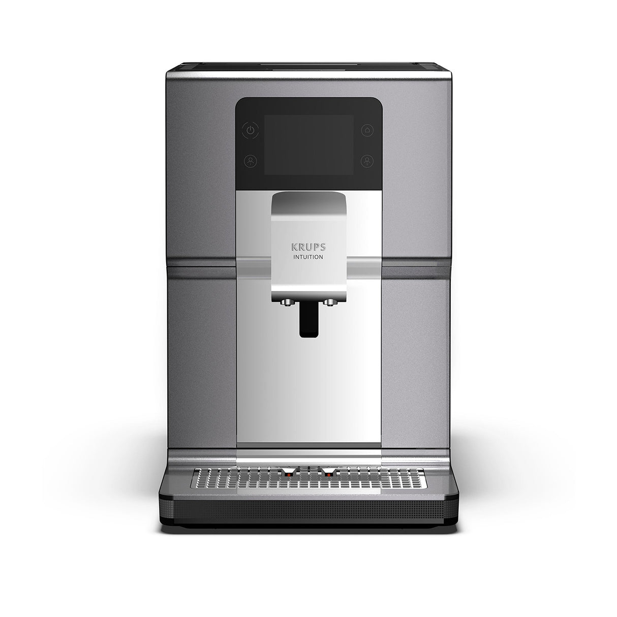 Cafetera Espressería Krups Intuition Gris Oscuro 24x40cm con Pantalla Digital - CAFETERAS ELECTRICAS | Bylmo