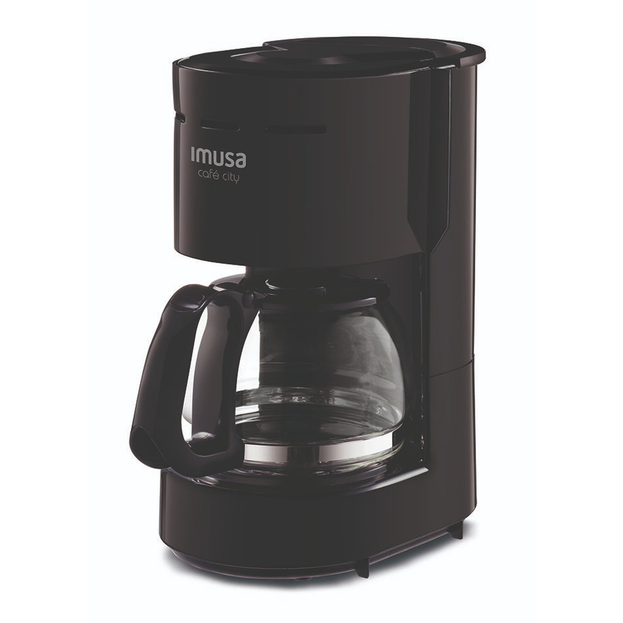 Cafetera Eléctrica Imusa Café City Negro 15.5x27.3cm para Seis Tazas con Sistema Antigoteo - CAFETERAS ELECTRICAS | Bylmo