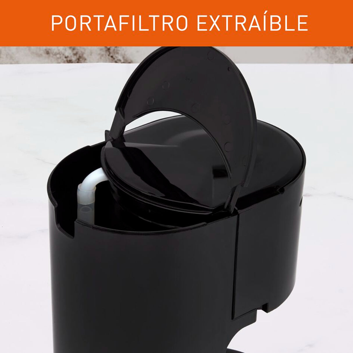 Cafetera Eléctrica Imusa Café City Negro 15.5x27.3cm para Seis Tazas con Sistema Antigoteo - CAFETERAS ELECTRICAS | Bylmo