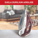 Plancha de Vapor para Ropa T - Fal Ultragliss Gamay y Plateado 13.8x30cm con Función de Autoapagado - PLANCHAS | Bylmo