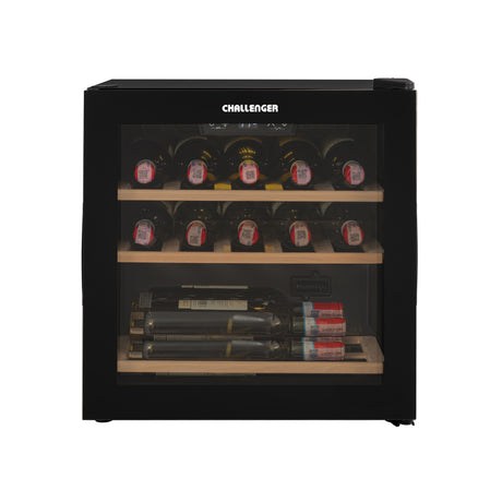 Cava de Vino Challenger Negro 48x41cm de 40 Litros y con Pantalla Digital - NEVERAS | Bylmo