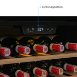 Cava de Vino Challenger Negro 48x41cm de 40 Litros y con Pantalla Digital - NEVERAS | Bylmo