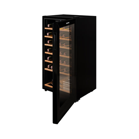 Cava de Vino Challenger Negro 48x87cm de 85 Litros y con Pantalla Digital - NEVERAS | Bylmo