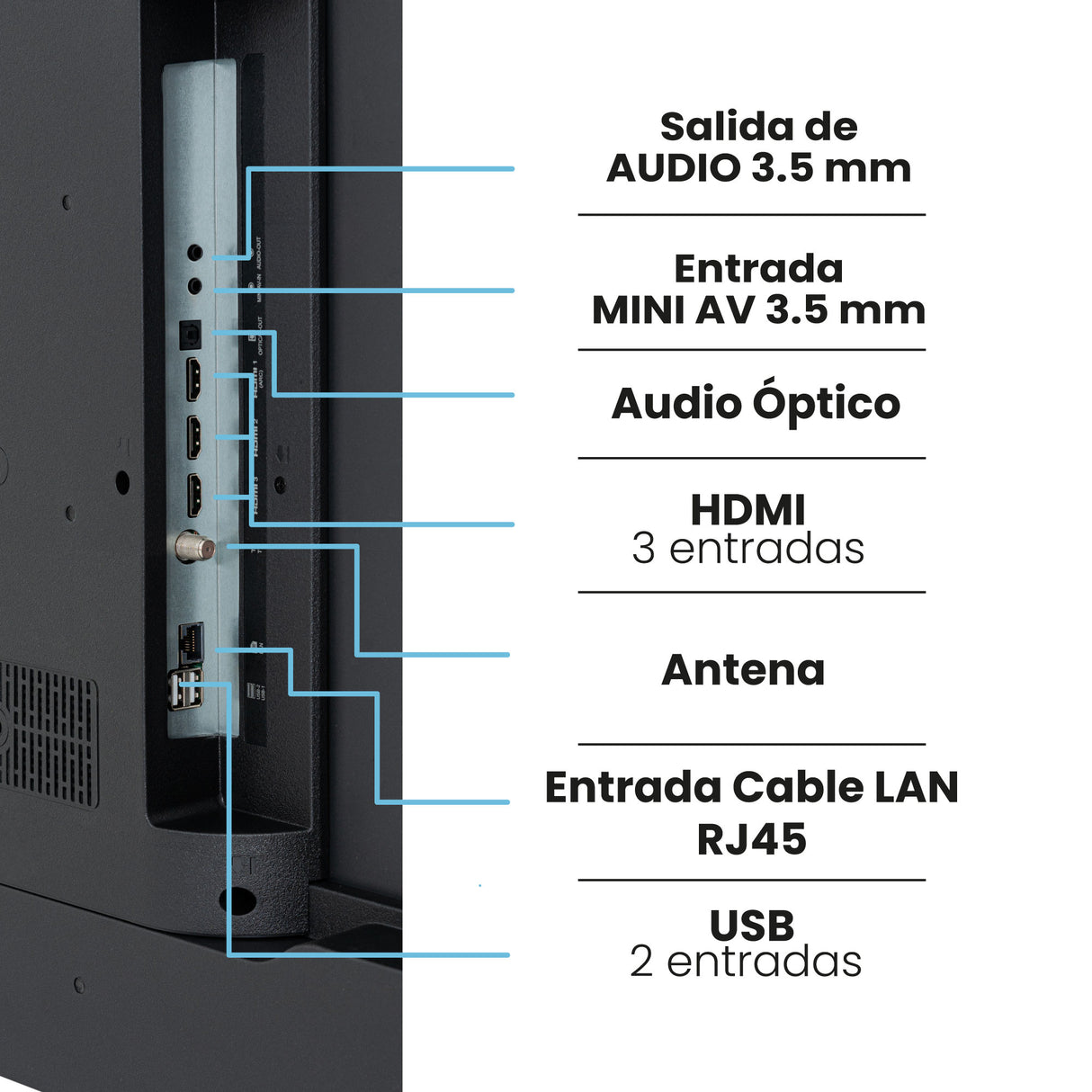 Televisor Challenger Google TV Negro 111.2x67.2cm de 50" Pulgadas Smart QLED 4K con Wifi Integrado y con Bluetooth - TELEVISORES | Bylmo