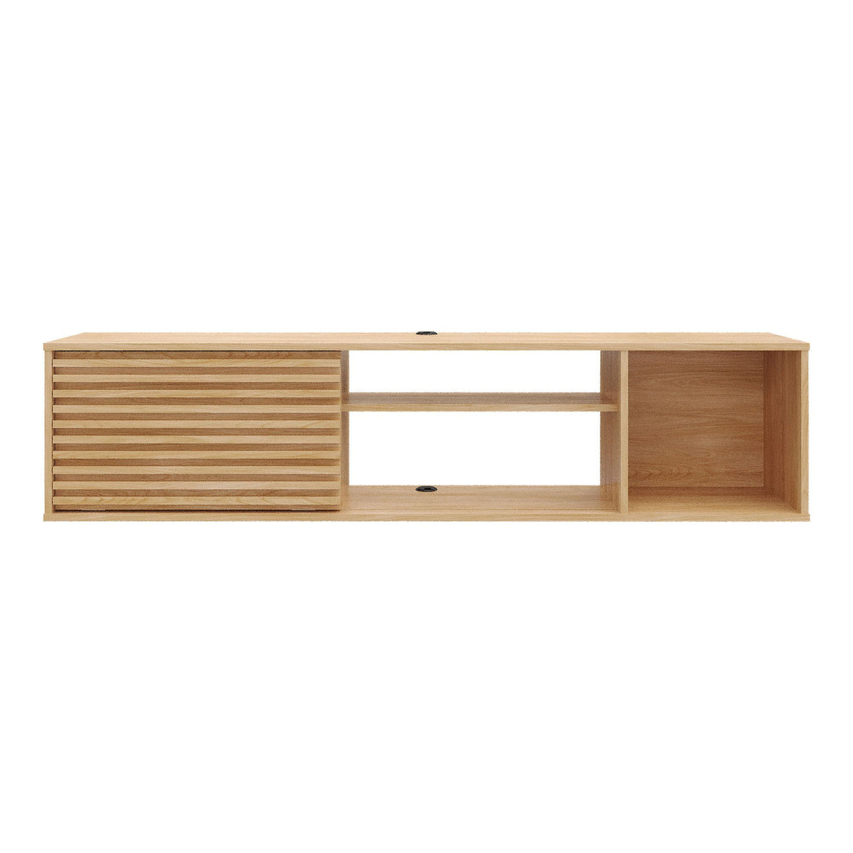 Mesa para TV Flotante Nori Panela 160x37cm para TV Hasta 65" Pulgadas con Un Compartimiento - MUEBLES DE TV | Bylmo
