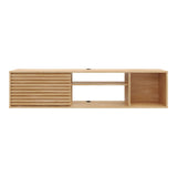 Mesa para TV Flotante Nori Panela 160x37cm para TV Hasta 65" Pulgadas con Un Compartimiento - MUEBLES DE TV | Bylmo