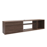 Mesa para TV Flotante Nori Milan 160x37cm para TV Hasta 65" Pulgadas con Un Compartimiento - MUEBLES DE TV | Bylmo