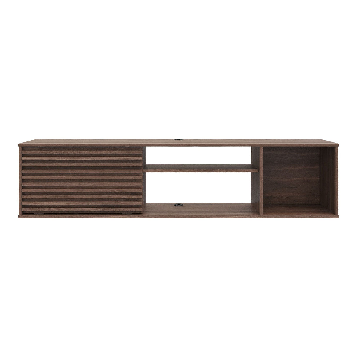 Mesa para TV Flotante Nori Milan 160x37cm para TV Hasta 65" Pulgadas con Un Compartimiento - MUEBLES DE TV | Bylmo