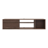 Mesa para TV Flotante Nori Milan 160x37cm para TV Hasta 65" Pulgadas con Un Compartimiento - MUEBLES DE TV | Bylmo