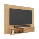 Panel de TV Nori Panela 155x118cm para TV Hasta 65" Pulgadas con Un Compartimiento - MUEBLES DE TV | Bylmo