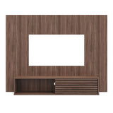 Panel de TV Nori Milan 155x118cm para TV Hasta 65" Pulgadas con Un Compartimiento - MUEBLES DE TV | Bylmo