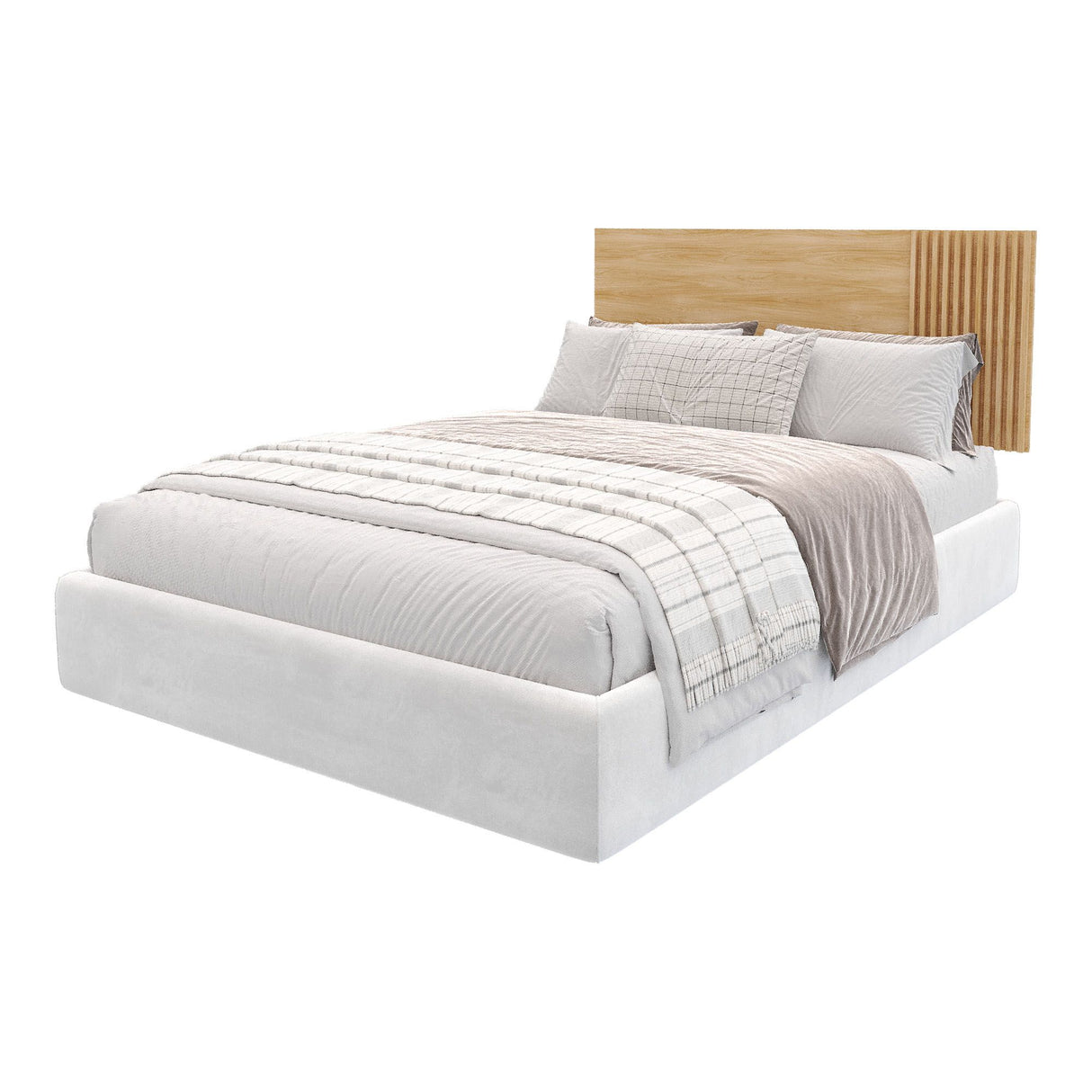 Cabecero Nori Miel 145x60cm con Acabado Liso para Cama Doble 140 X 200 Cm - CABECEROS | Bylmo