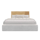 Cabecero Nori Miel 145x60cm con Acabado Liso para Cama Doble 140 X 200 Cm - CABECEROS | Bylmo
