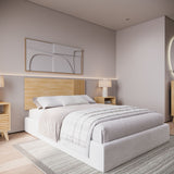 Cabecero Nori Miel 145x60cm con Acabado Liso para Cama Doble 140 X 200 Cm - CABECEROS | Bylmo