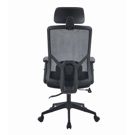 Silla Gerencial Duty Negro 48x119cm Giratoria con Espaldar Reclinable Soporte Lumbar y Apoya Cabezas - SILLAS DE OFICINA | Bylmo