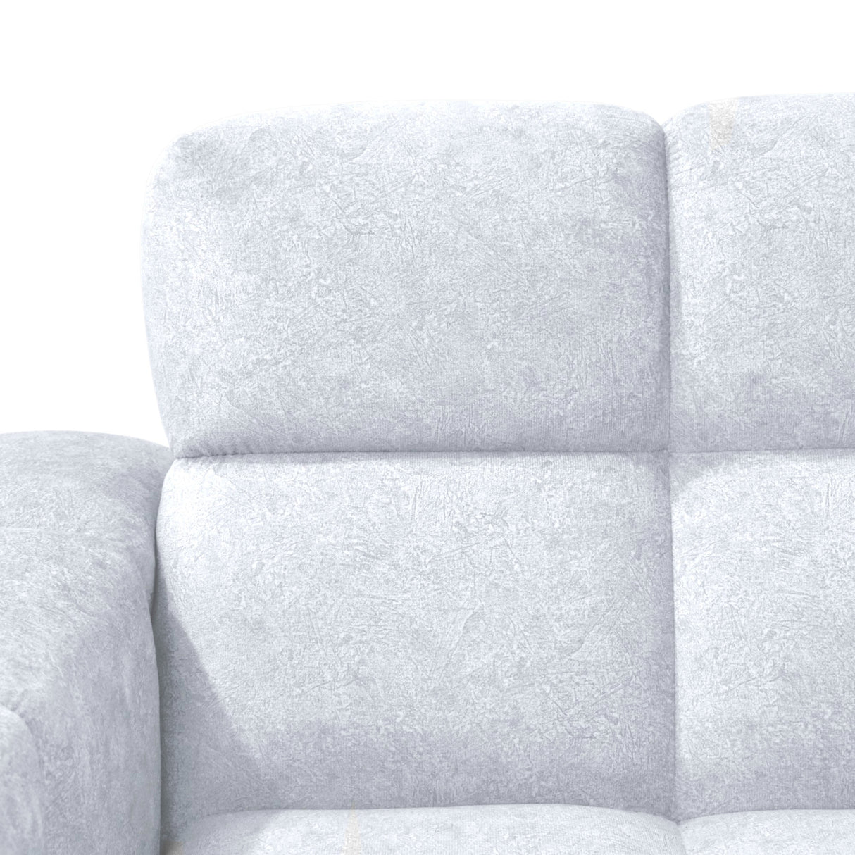 Sofá Miami Plata y Matiz Caoba 171x81cm de Dos Puestos y con Apoya Brazos - SOFAS Y POLTRONAS | Bylmo