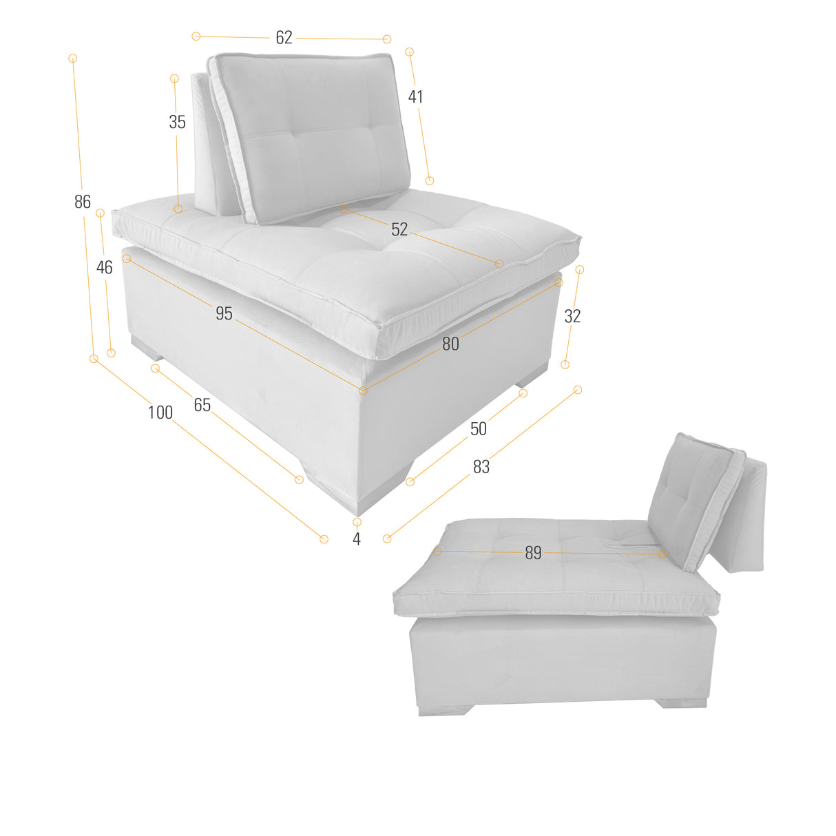 Set x 2 Poltronas Ventury Rosa y Matiz Caoba 83x86cm de Dos Puestos y Sin Apoya Brazos - SOFAS Y POLTRONAS | Bylmo