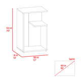 Mesa Auxiliar Everett Fresno Europeo 39.8x63.4cm Rectangular - MESAS AUXILIARES | Bylmo