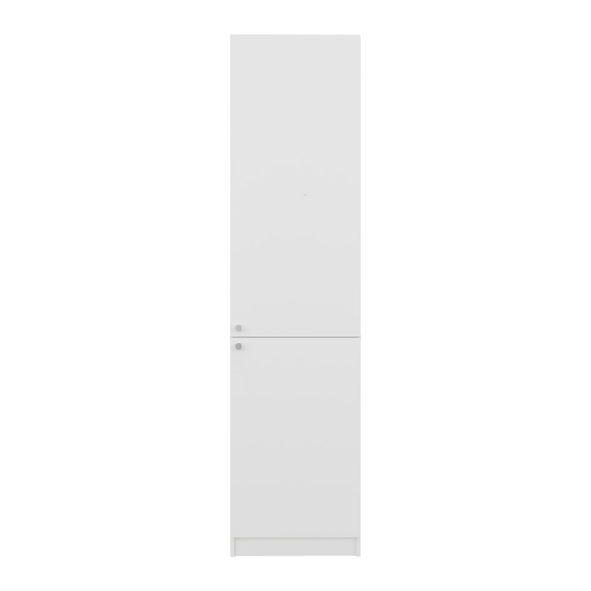 Estantería Home Blanco 45x180.6cm Rectangular con Tres Entrepaños y Dos Puertas - BIBLIOTECAS Y ESTANTERIAS | Bylmo