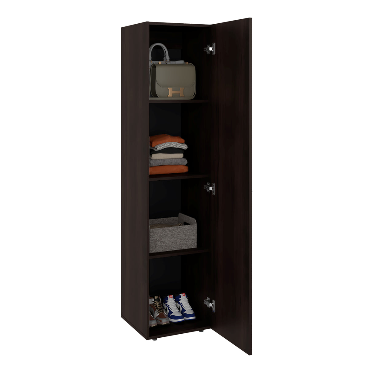 Closet Home Dreams Nogal 40x170cm con Una Puerta - CLOSETS | Bylmo