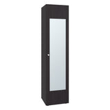 Closet Home Dreams Wengue 40x170cm con Una Puerta y con Espejo - CLOSETS | Bylmo