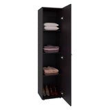 Closet Home Dreams Wengue 40x170cm con Una Puerta y con Espejo - CLOSETS | Bylmo