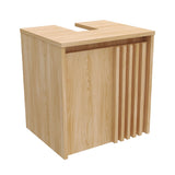 Mueble para Lavamanos Nori Miel 42x44.5cm Flotante Individual sin Lavamanos con Un Cajón y Una Puerta - MUEBLES PARA LAVAMANOS | Bylmo