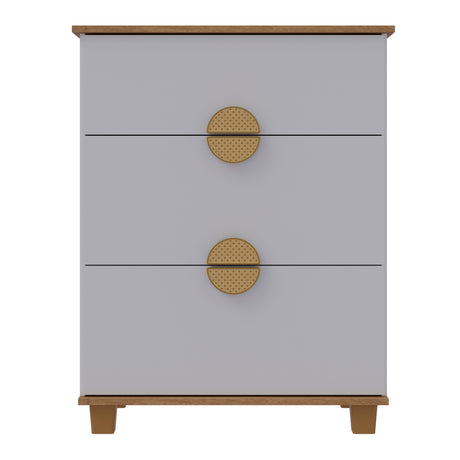 Cómoda Multi Blanco 72x92cm de Cuatro Hileras con Cuatro Cajones - CAJONERAS Y COMODAS | Bylmo