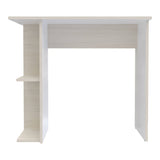 Escritorio Petra Niebla y Blanco 80x72cm con Organizador de Libros - ESCRITORIOS | Bylmo