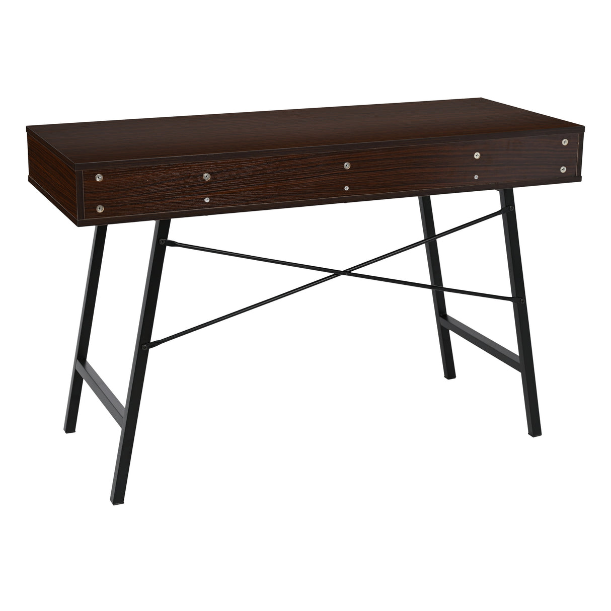 Escritorio Sirion Marrón 120x76cm con Un Cajón - ESCRITORIOS | Bylmo