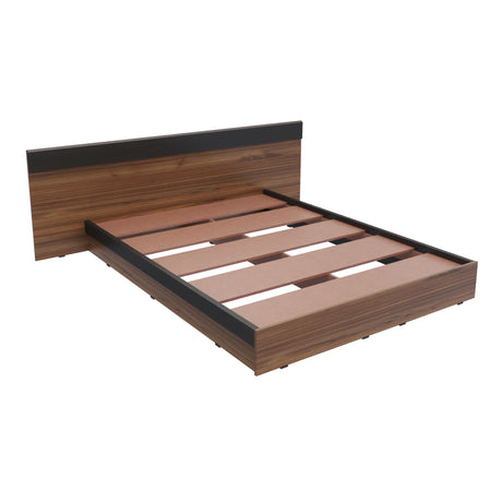 Base Cama Verona Gales y Wengue 212x71cm para Cama Doble 140 X 200 Cm con Cabecero - CAMAS | Bylmo