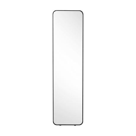Espejo de Piso Riga Negro 45x170cm Rectangular con Marco Metálico - ESPEJOS DE PARED | Bylmo