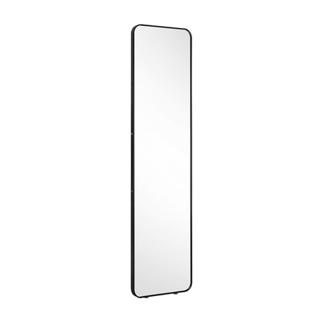 Espejo de Piso Riga Negro 45x170cm Rectangular con Marco Metálico - ESPEJOS DE PARED | Bylmo