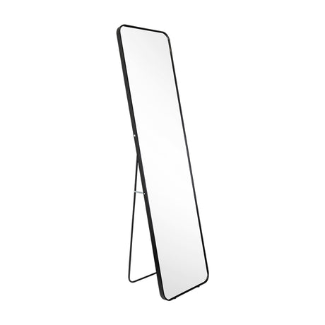 Espejo de Piso Riga Negro 45x170cm Rectangular con Marco Metálico - ESPEJOS DE PARED | Bylmo