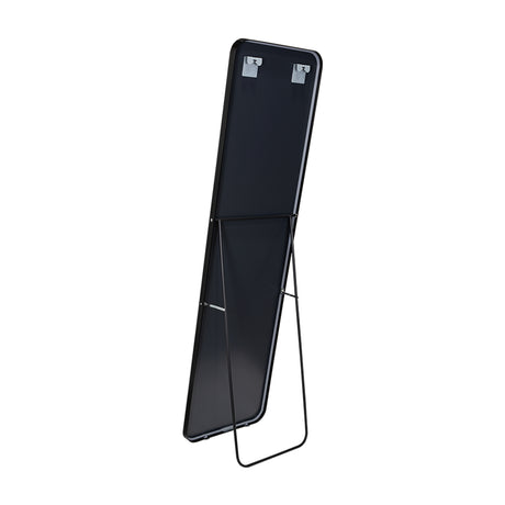 Espejo de Piso Riga Negro 45x170cm Rectangular con Marco Metálico - ESPEJOS DE PARED | Bylmo
