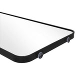 Espejo de Piso Riga Negro 45x170cm Rectangular con Marco Metálico - ESPEJOS DE PARED | Bylmo