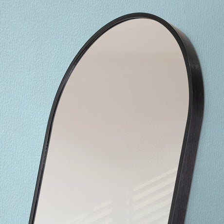 Espejo de Piso Liverpool Negro 45x170cm Rectangular con Marco Metálico - ESPEJOS DE PARED | Bylmo