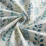 Juego de Sabanas Botanic Print Blanco para colchón King 200 X 200 Cm 200 Hilos Con Elastico - SABANAS | Bylmo