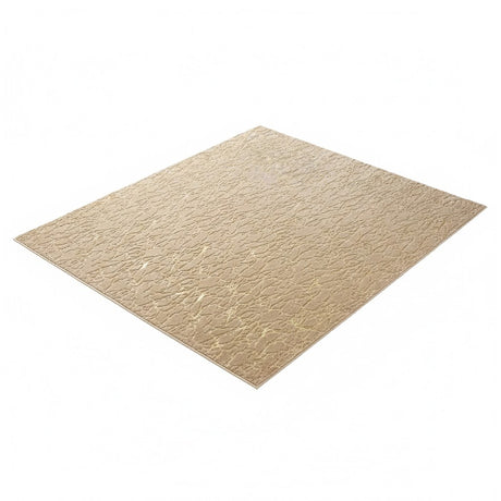 Tapete de Sala Gold Beige 90x150cm Rectangular Muy Suave Pet Friendly - TAPETES Y ALFOMBRAS | Bylmo