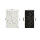 Tapete de Sala Gold Beige 90x150cm Rectangular Muy Suave Pet Friendly - TAPETES Y ALFOMBRAS | Bylmo