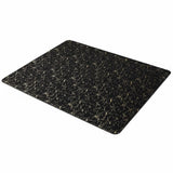 Tapete de Sala Gold Negro 90x150cm Rectangular Muy Suave Pet Friendly - TAPETES Y ALFOMBRAS | Bylmo