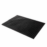 Tapete de Sala Terciopelo Negro 90x150cm Rectangular Muy Suave Pet Friendly - TAPETES Y ALFOMBRAS | Bylmo