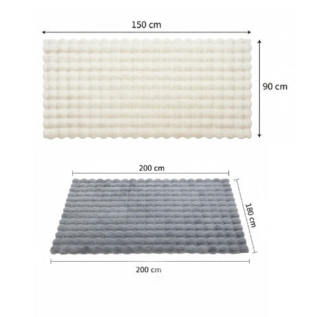 Tapete de Sala Terciopelo Lila 150x200cm Rectangular Muy Suave Pet Friendly - TAPETES Y ALFOMBRAS | Bylmo