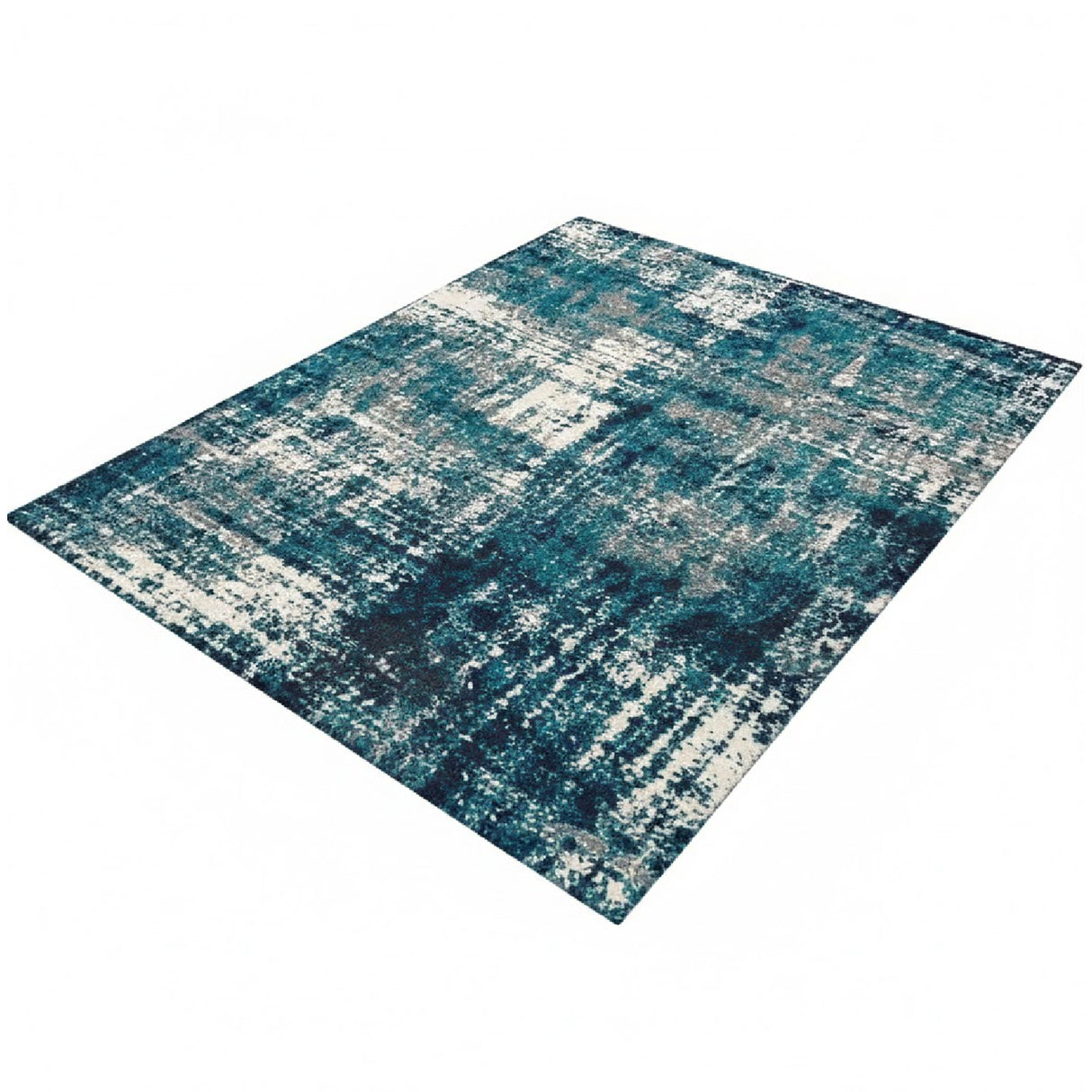 Tapete de Sala Persa Marino Petróleo 150x180cm Rectangular Muy Suave Pet Friendly - TAPETES Y ALFOMBRAS | Bylmo